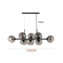 GobekUsa Glass Ball Pendant Lights for Dining Living Room Kitchen