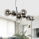 GobekUsa Glass Ball Pendant Lights for Dining Living Room Kitchen