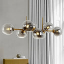 GobekUsa Glass Ball Pendant Lights for Dining Living Room Kitchen