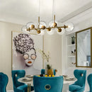 GobekUsa Glass Ball Pendant Lights for Dining Living Room Kitchen