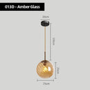 GobekUsa Glass Chandelier Pendant Lights for Bedside, Kitchen, Restaurant, Bar, Home Lighting