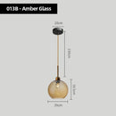 GobekUsa Glass Chandelier Pendant Lights for Bedside, Kitchen, Restaurant, Bar, Home Lighting