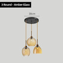GobekUsa Glass Chandelier Pendant Lights for Bedside, Kitchen, Restaurant, Bar, Home Lighting