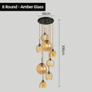 GobekUsa Glass Chandelier Pendant Lights for Bedside, Kitchen, Restaurant, Bar, Home Lighting