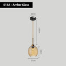 GobekUsa Glass Chandelier Pendant Lights for Bedside, Kitchen, Restaurant, Bar, Home Lighting