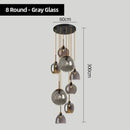 GobekUsa Glass Chandelier Pendant Lights for Bedside, Kitchen, Restaurant, Bar, Home Lighting