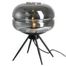 GobekUsa Glass Desk: Modern Decorative LED Living Room Bedroom Creative Glass Decor Desk