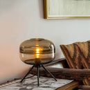 GobekUsa Glass Desk: Modern Decorative LED Living Room Bedroom Creative Glass Decor Desk