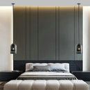 GobekUsa Glass LED Chandelier: Modern Nordic Design for Bedroom, Dining Room, and Office