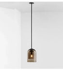 GobekUsa Glass LED Chandelier: Modern Nordic Design for Bedroom, Dining Room, and Office