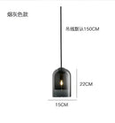 GobekUsa Glass LED Chandelier: Modern Nordic Design for Bedroom, Dining Room, and Office