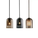 GobekUsa Glass LED Chandelier: Modern Nordic Design for Bedroom, Dining Room, and Office