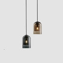 GobekUsa Glass LED Chandelier: Modern Nordic Design for Bedroom, Dining Room, and Office