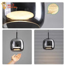 GobekUsa Glass Pendant Lights Modern Designer LED Indoor Lighting for Bedroom Living Room