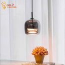 GobekUsa Glass Pendant Lights Modern Designer LED Indoor Lighting for Bedroom Living Room