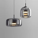 GobekUsa Glass LED Pendant Chandelier for Dining Room Bar Bedroom Decor