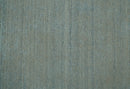 Modern Solid Design Green And Blue 5x8 Hand Knotted Wool Area Rug