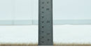 Modern Solid Design Ivory 5x8 Hand Woven Wool Area Rug