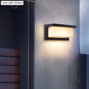 GobekUsa Modern Sound-Activated LED Wall Sconce in Black