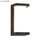 GobekUsa Modern Sound-Activated LED Wall Sconce in Black