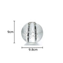 GobekUsa Clear Glass Vase Flower Pot for Desk Decoration and Floral Arrangements