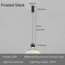GobekUsa LED Bedside Lifting Chandelier – Modern Minimalist Nordic Pendant Light for Home Décor