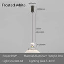 GobekUsa LED Bedside Lifting Chandelier – Modern Minimalist Nordic Pendant Light for Home Décor
