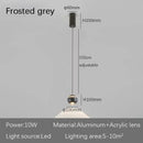 GobekUsa LED Bedside Lifting Chandelier – Modern Minimalist Nordic Pendant Light for Home Décor