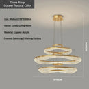 GobekUsa Acrylic Living Room Chandelier Pendant Light Fixture_LED Hanging Lamp