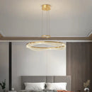 GobekUsa Acrylic Living Room Chandelier Pendant Light Fixture_LED Hanging Lamp