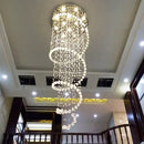 GobekUsa Crystal LED Ceiling Chandelier: Elegant Lighting for Home Decor & Living Spaces