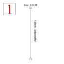 GobekUsa Crystal LED Ceiling Chandelier: Modern Spiral Kitchen Staircase Home Decoration Light