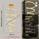 GobekUsa Crystal Pendant Chandelier for Living & Dining Room Lighting
