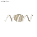 GobekUsa Spiral LED Vanity Light for Modern Bathroom | Wall Mounted Mirror Light in Warm/White/Natural | 13"/18.5"/22.5" Wide