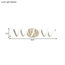 GobekUsa Spiral LED Vanity Light for Modern Bathroom | Wall Mounted Mirror Light in Warm/White/Natural | 13"/18.5"/22.5" Wide