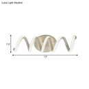 GobekUsa Spiral LED Vanity Light for Modern Bathroom | Wall Mounted Mirror Light in Warm/White/Natural | 13"/18.5"/22.5" Wide