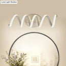 GobekUsa Spiral LED Vanity Light for Modern Bathroom | Wall Mounted Mirror Light in Warm/White/Natural | 13"/18.5"/22.5" Wide