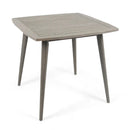 Modern Indoor Square Acacia Wood Dining Table with Toothpick Leg Design