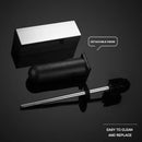 GobekUsa Gold Toilet Brush Set with Wall Mount Holder