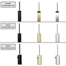 GobekUsa Gold Toilet Brush Set with Wall Mount Holder