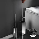 GobekUsa Gold Toilet Brush Set with Wall Mount Holder