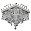 GobekUsa Crystal LED Chandelier Ceiling Lamp for Luxe Home Decor