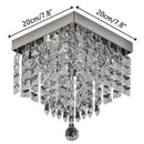 GobekUsa Crystal LED Chandelier Ceiling Lamp for Luxe Home Decor