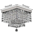 GobekUsa Crystal LED Chandelier Ceiling Lamp for Luxe Home Decor
