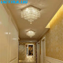 GobekUsa Crystal LED Chandelier Ceiling Lamp for Luxe Home Decor