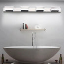 GobekUsa Modern Square LED Vanity Sconce with Stainless Steel & White Chrome Finish for Bath