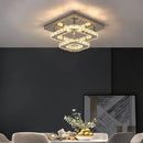 GobekUsa Crystal Ceiling Chandelier: Modern LED Dining Room Pendant Light by GobekUsa