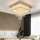 GobekUsa Crystal LED Pendant Chandelier for Dining Living Room Decor