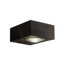 GobekUsa Modern Square LED Sconce Light Fixture for Bedroom Wall - Aluminum, Warm/White Light, Black/Silver