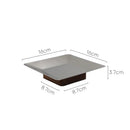 GobekUsa Acacia Wooden Fruit Bowl Tray for Living Room Coffee Table Décor